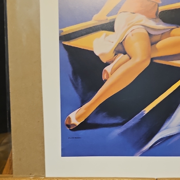 Vintage Style Pin-Up Art Print - Nautical - Elvgren - Picture 5 of 8